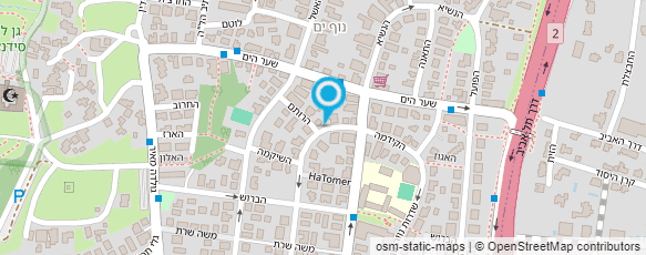 מפת הגעה אל אלגום ניהול ופיקוח בנייה