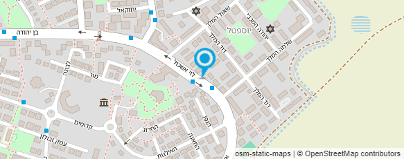 מפת הגעה אל ד"ר רוזנטל יעקב