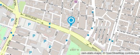 מפת הגעה אל "תכלת" מפעלי צביעה ואשפרה טקסטיל בע"מ