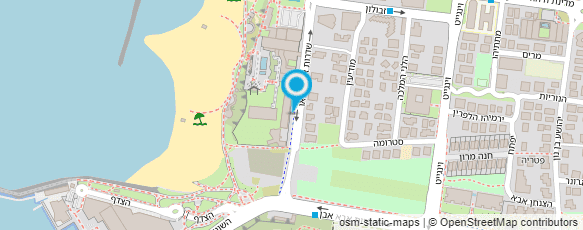 מפת הגעה אל מלון דן אכדיה