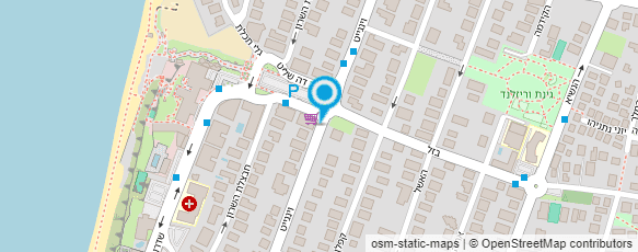 מפת הגעה אל סופרמרקט הכיכר