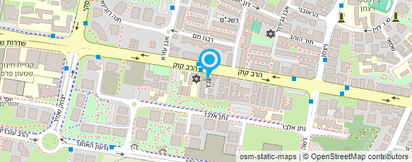 מפת הגעה אל בית אבות הרצליה