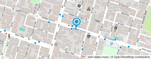 מפת הגעה אל "זגג לכל"-אוחיון שלמה