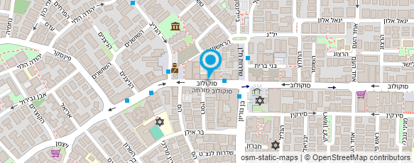 מפת הגעה אל עו"ד שפירא מוטי