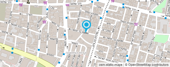 מפת הגעה אל השחזות חזי - חזי אשר