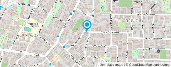 מפת הגעה אל פסל ציונה