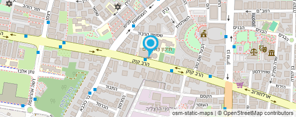 מפת הגעה אל תיכון "הראשונים" הרצליה