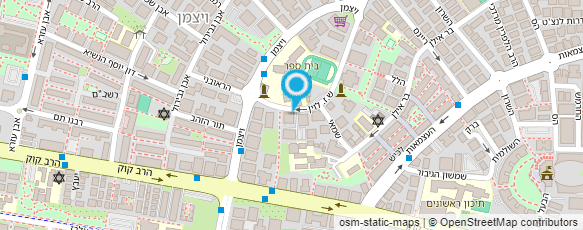 מפת הגעה אל ד"ר יעקובוביץ אליאס