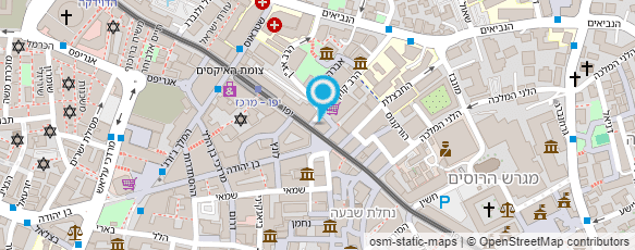 מפת הגעה אל מפגש כיכר ציון