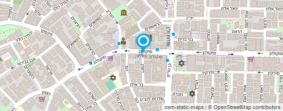 מפת הגעה אל פארמה פלוס הרצליה