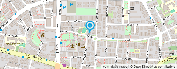 מפת הגעה אל ההסתדרות במרחב השרון