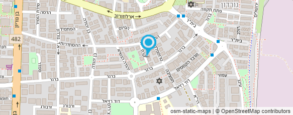 מפת הגעה אל "דפנה" מיזוג אויר מפת הגעה אל "דפנה" מיזוג אויר