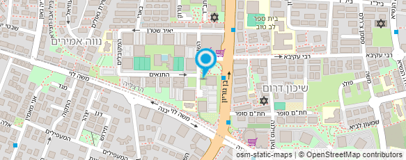 מפת הגעה אל זיו עובדיה