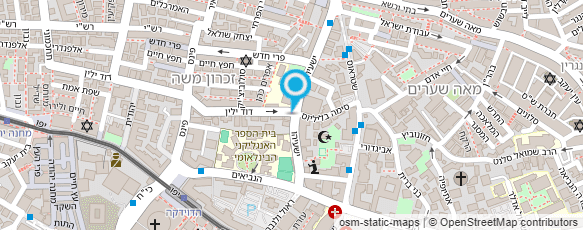 מפת הגעה אל תכשיטי בן יהודה בע"מ