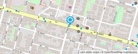 מפת הגעה אל נדלר צבי