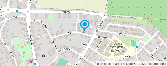 מפת הגעה אל "הנגריה שלי"- זילברמן משה