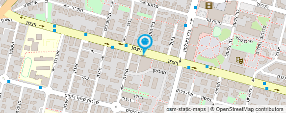 מפת הגעה אל מעדני בשר ישראל