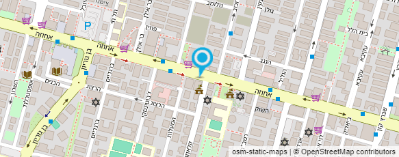 מפת הגעה אל סלון "אפי" רעננה בע"מ