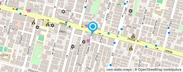 מפת הגעה אל ג'ו מועדון שיער ויופי מפת הגעה אל ג'ו מועדון שיער ויופי