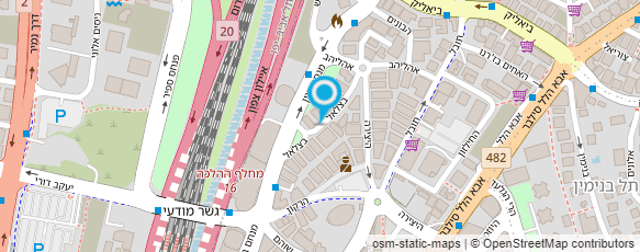 מפת הגעה אל אורטודוק בע"מ מפת הגעה אל אורטודוק בע"מ