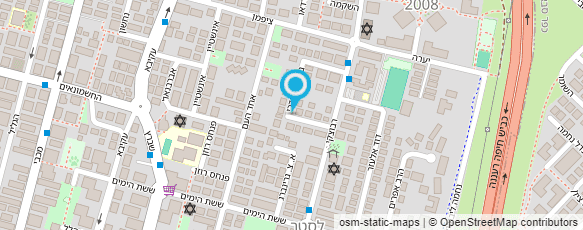 מפת הגעה אל ד"ר סוכובולסקי גדעון