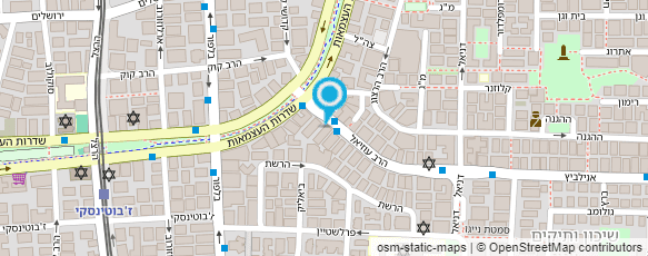 מפת הגעה אל קריגר דוד