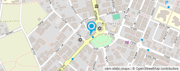 מפת הגעה אל "המרוה" אגודה שיתופית להספקת מים במגדיאל בע"מ