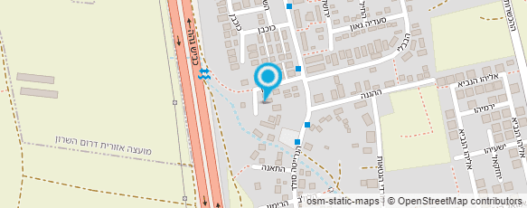 מפת הגעה אל "צורים"