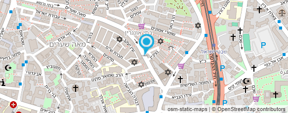 מפת הגעה אל יצחק שיין ויוסי ב.