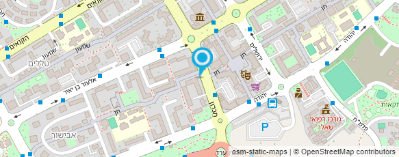 מפת הגעה אל בית חב"ד