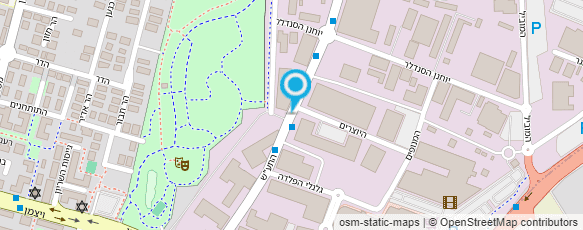 מפת הגעה אל מועצת הפועלים מרחב משנה כפר סבא