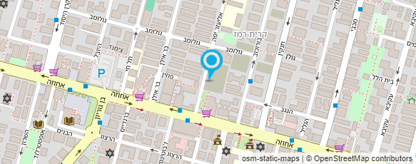 מפת הגעה אל מועצת פועלים אזורית רעננה