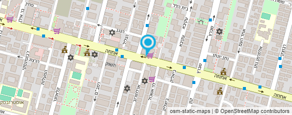 מפת הגעה אל שופרסל שלי