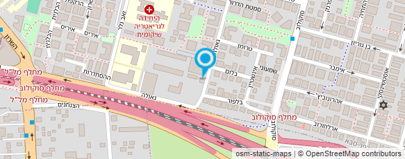 מפת הגעה אל פנימיה עיונית ע"ש שטיינברג