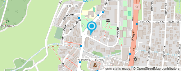 מפת הגעה אל רוני המאיר מפת הגעה אל רוני המאיר