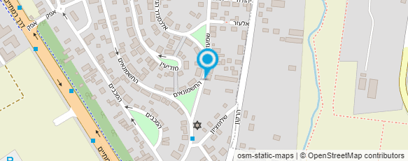 מפת הגעה אל תיכון טכנולוגי "השרון" נעמ"ת