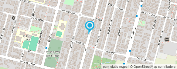 מפת הגעה אל יצחק שחר מורה לנהיגה