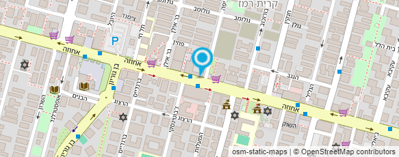 מפת הגעה אל מוניות ורד רעננה