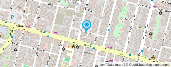 מפת הגעה אל שירונית-מרקט