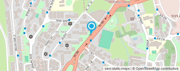 מפת הגעה אל גלריה קו