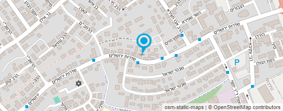 מפת הגעה אל נגרית השלום חורי יוסף