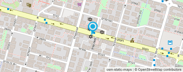 מפת הגעה אל פאולה הרצברג