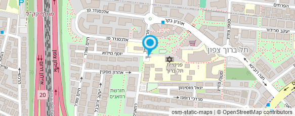 מפת הגעה אל פנימיית גבעת הוד