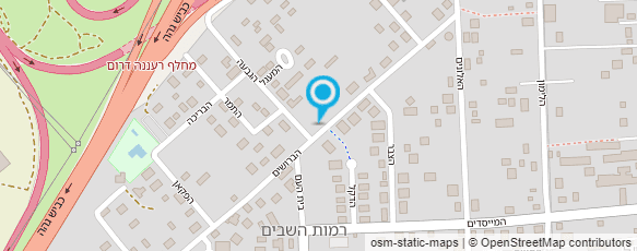 מפת הגעה אל מעון נוה צאלים-התנועה הקבוצית המאוחדת