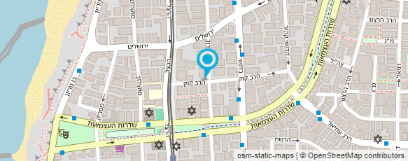 מפת הגעה אל מוזיאון שלום אש