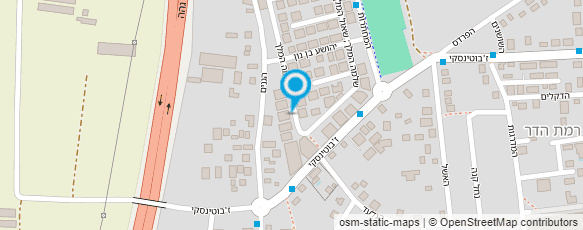 מפת הגעה אל משה אייל מעבדה למדידת רעש