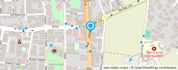 מפת הגעה אל ד"ר קאופמן הלנה וד"ר פליציאן