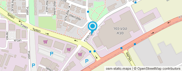 מפת הגעה אל ביה"ס רמז