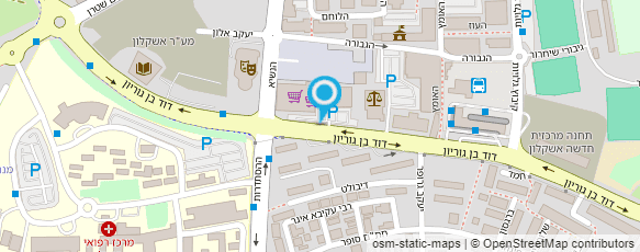 מפת הגעה אל כהן בנימין