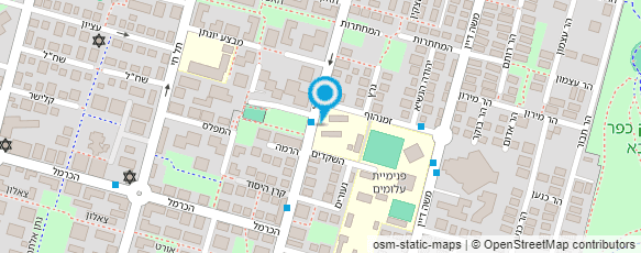 מפת הגעה אל "גורדון"